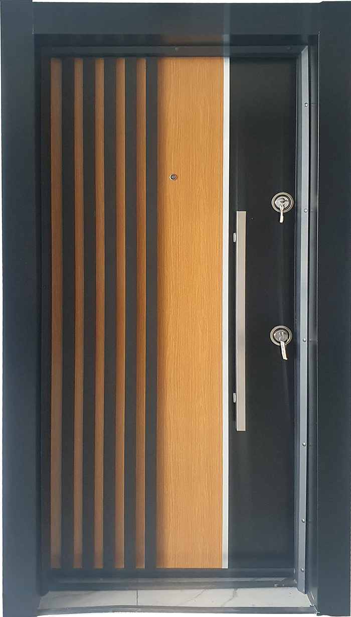 Kompozit yüzey daire çelik kapısı