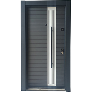 Laminoks Laminoks yüzeyli daire çelik kapısı