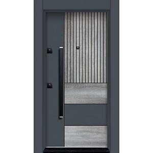 Laminoks Laminoks yüzeyli daire çelik kapısı