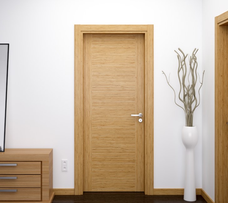 Melamin Kaplamalı Ahşap İç Kapı