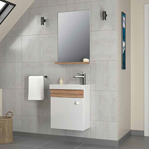 Teko, Klasik Banyo Dolabı, Lipari, Elmas