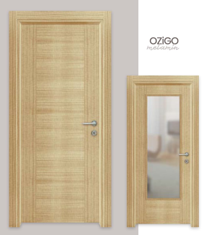 Melamin Kaplamalı Ahşap İç Kapı