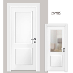 Veneto, Ahşap Mat Lake Beyaz İç Lake Kapı 